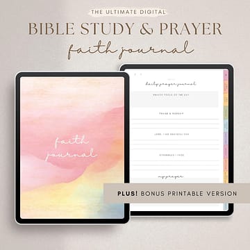 Etched By Faith Journal